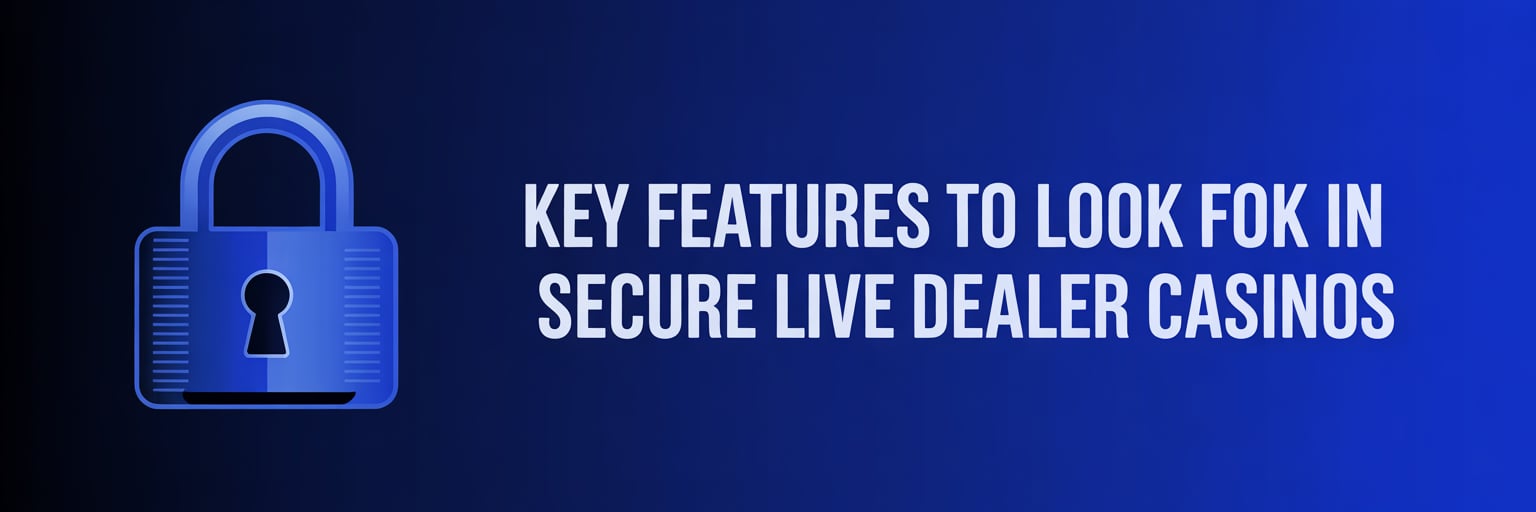 Key Features to Look for in Secure Live Dealer Casinos